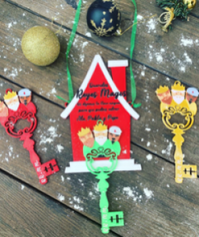 LolitaPrint.com crea la 'Llave mágica de los Reyes Magos' personalizada para que puedan entrar en casa a dejar los regalos