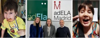 Grupo Visalia colabora con el programa asistencial y terapéutico de la Asociación adELA, dirigido a niños afectados por la ELA