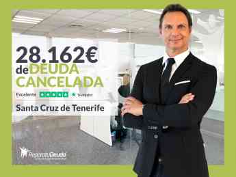 Repara tu Deuda Abogados cancela 28.162 € en Santa Cruz de Tenerife
