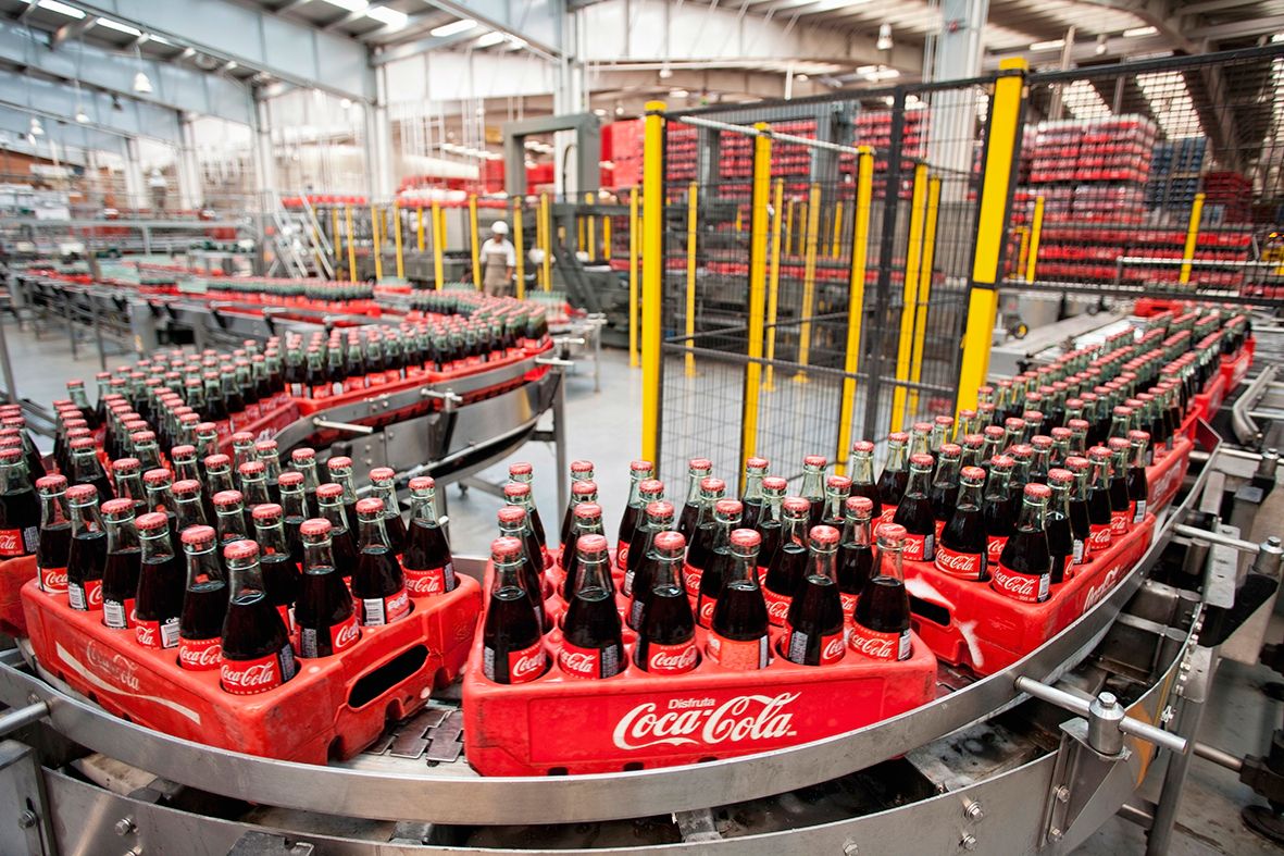 Fotografia Línea Coca Cola