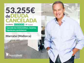 Repara tu Deuda Abogados cancela 53.255 € en Marratxí (Mallorca)