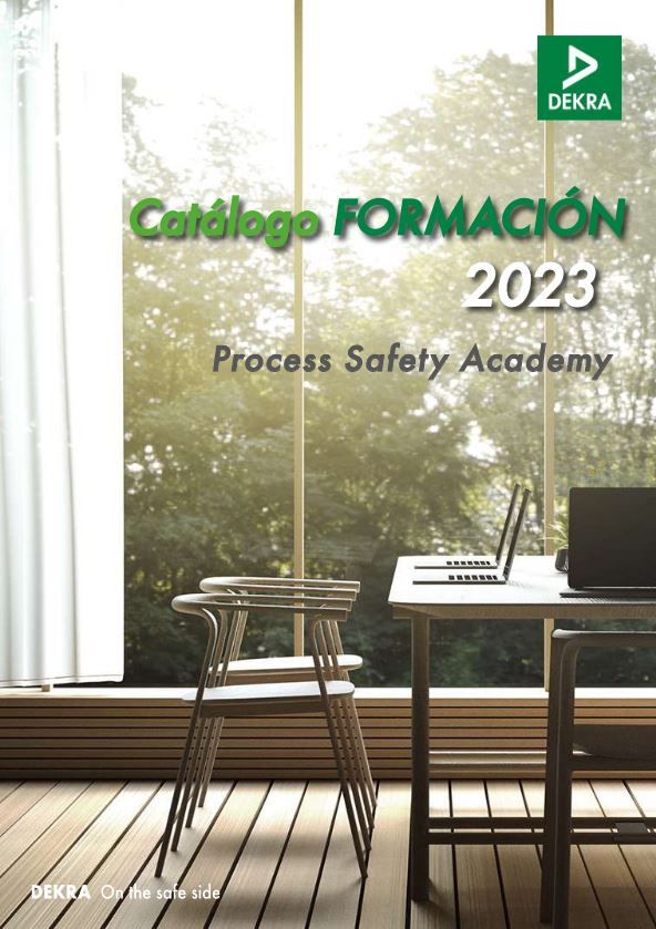 Fotografia Catálogo de formación DEKRA Process Safety Academy 2023