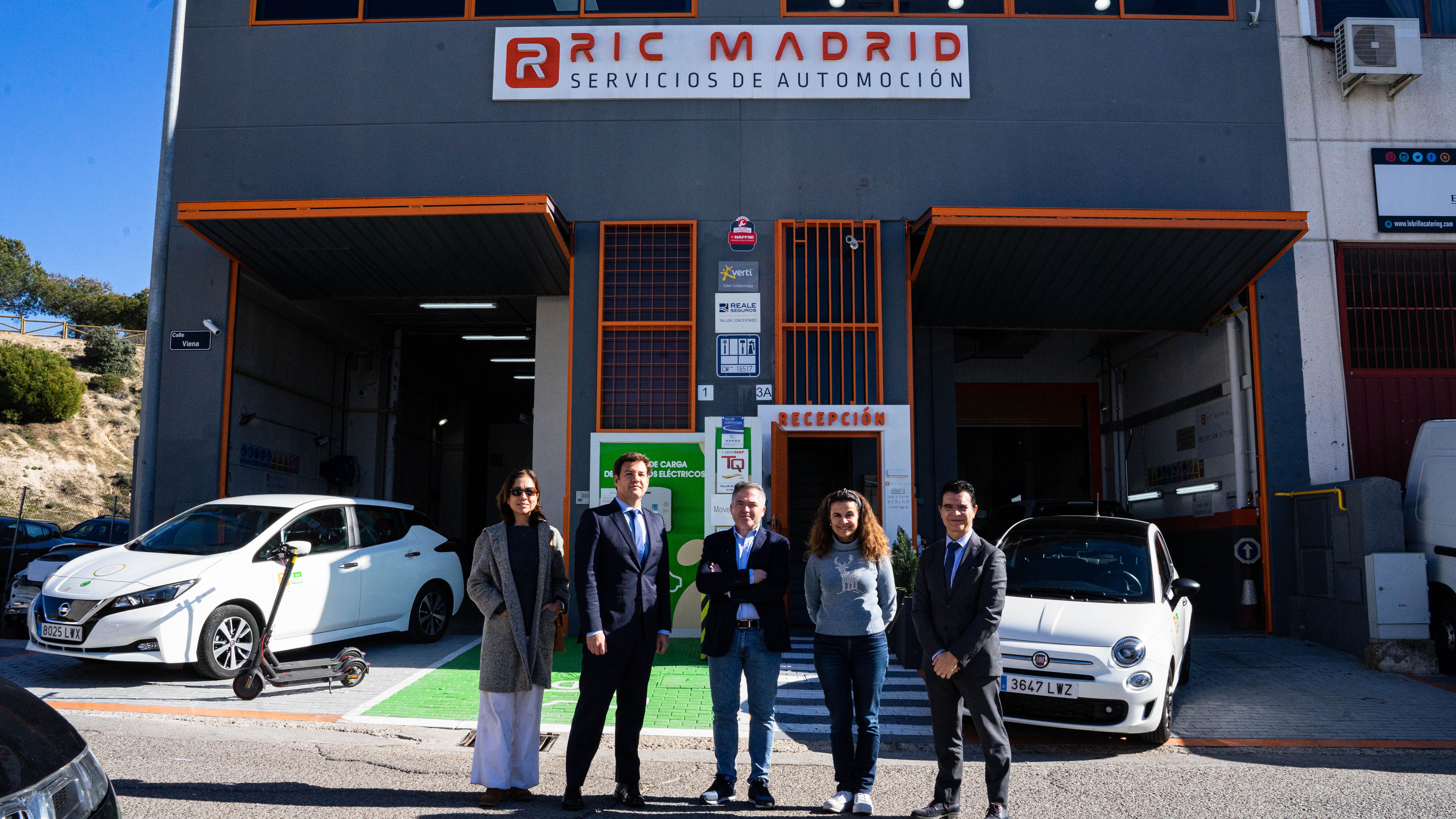 Imperial cubo arroz El alcalde de Las Rozas visita las instalaciones de RIC Madrid, el taller  más sostenible de España