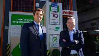 El alcalde de Las Rozas visita las instalaciones de RIC Madrid, el taller más sostenible de España