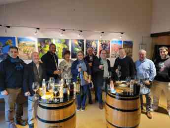 Importadores de vino de EE.UU visitan estos días bodegas vascas y navarras