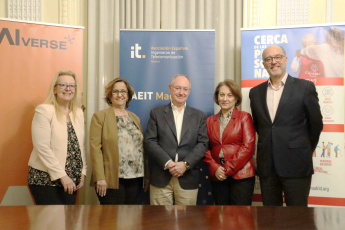 AEIT-Madrid, Cáritas Diocesana de Madrid y AIVERSE se unen para acercar la tecnología a colectivos en situación de vulnerabilidad 
