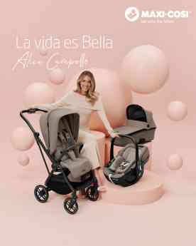Alice Campello con Leona2 Luxe de Maxi-Cosi 