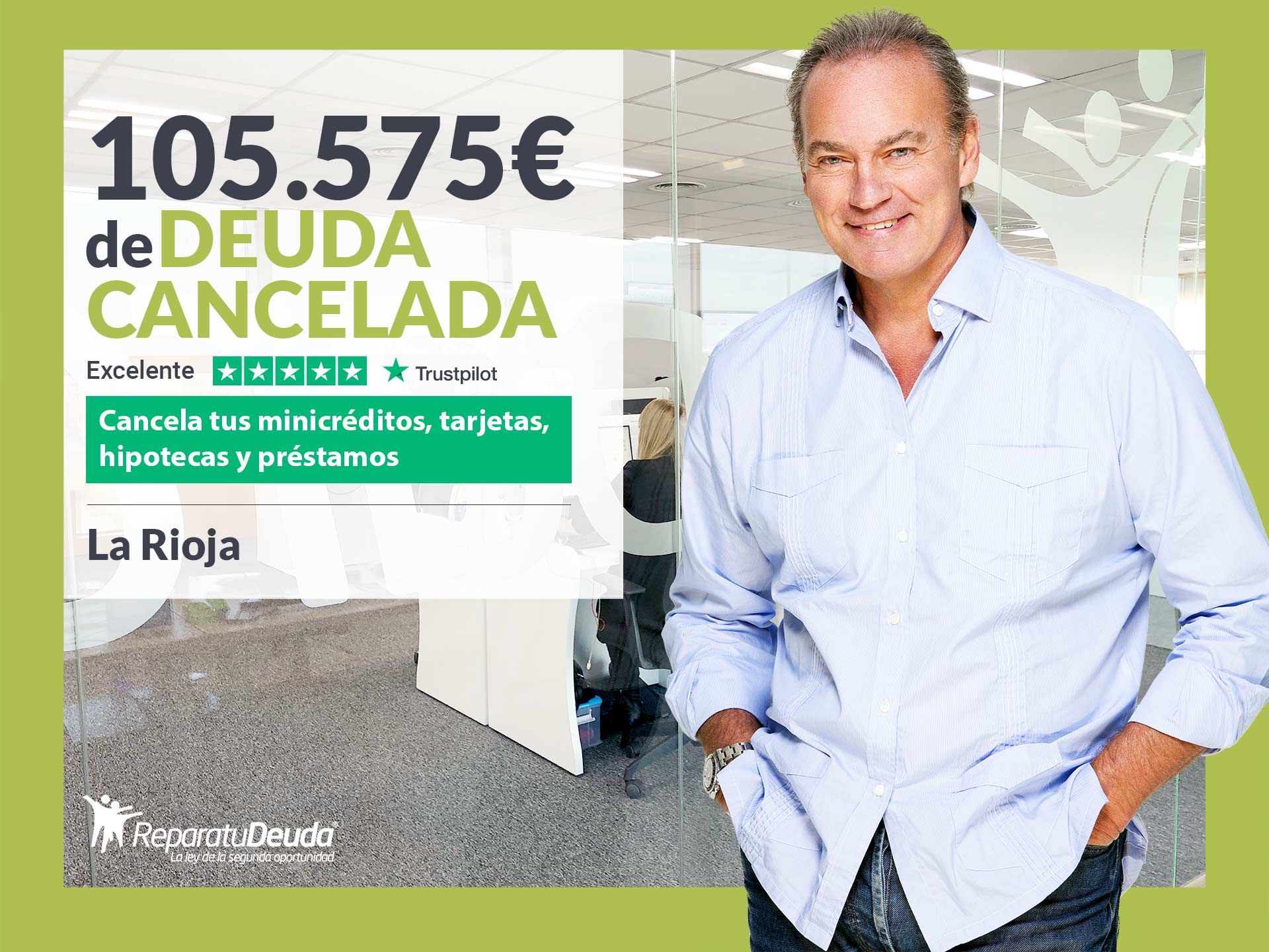 Fotografia Repara tu Deuda Abogados cancela 105.575 € en La Rioja
