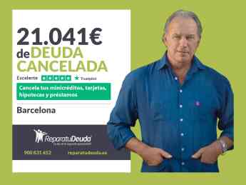 Repara tu Deuda Abogados cancela 21.041 € en Barcelona (Catalunya)