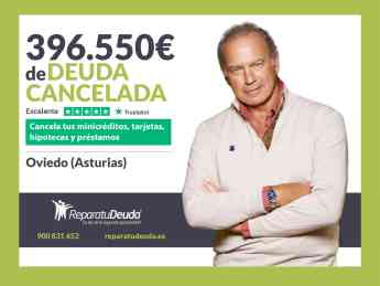 Repara tu Deuda abogados cancela 396.550 € en Oviedo (Asturias) con