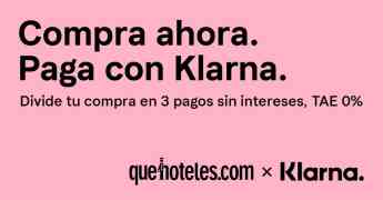 Quehoteles.com incorpora la solución de pago a plazos Klarna