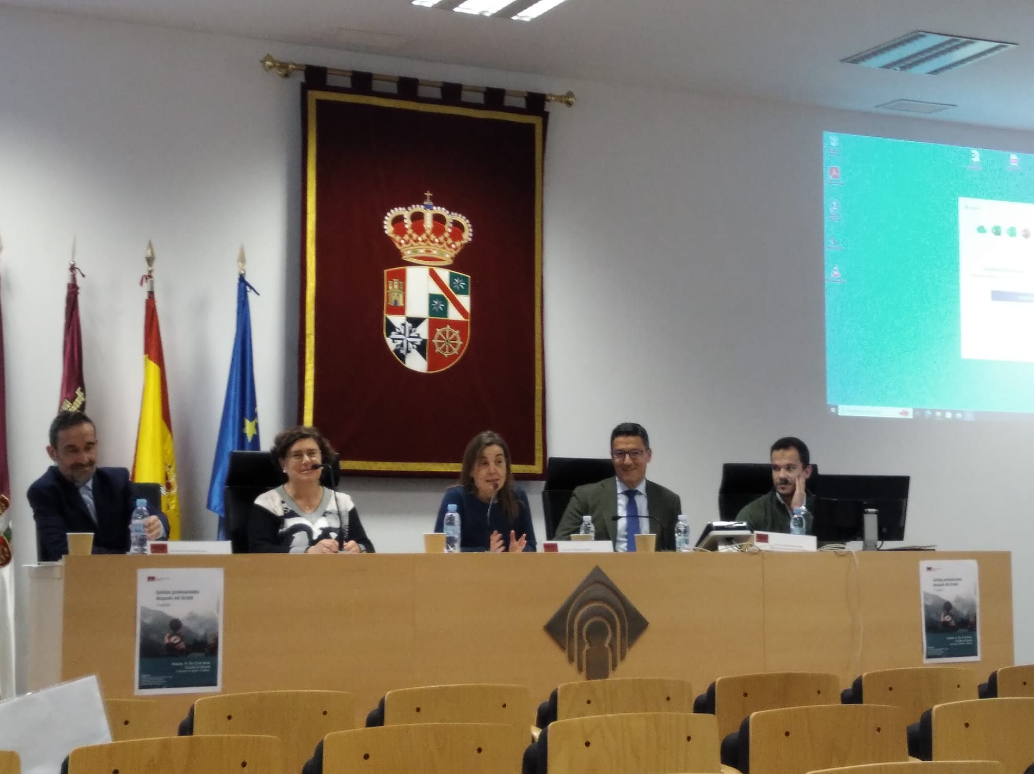 COSITAL Albacete participa en unas jornadas sobre el futuro profesional en el Grado de Derecho