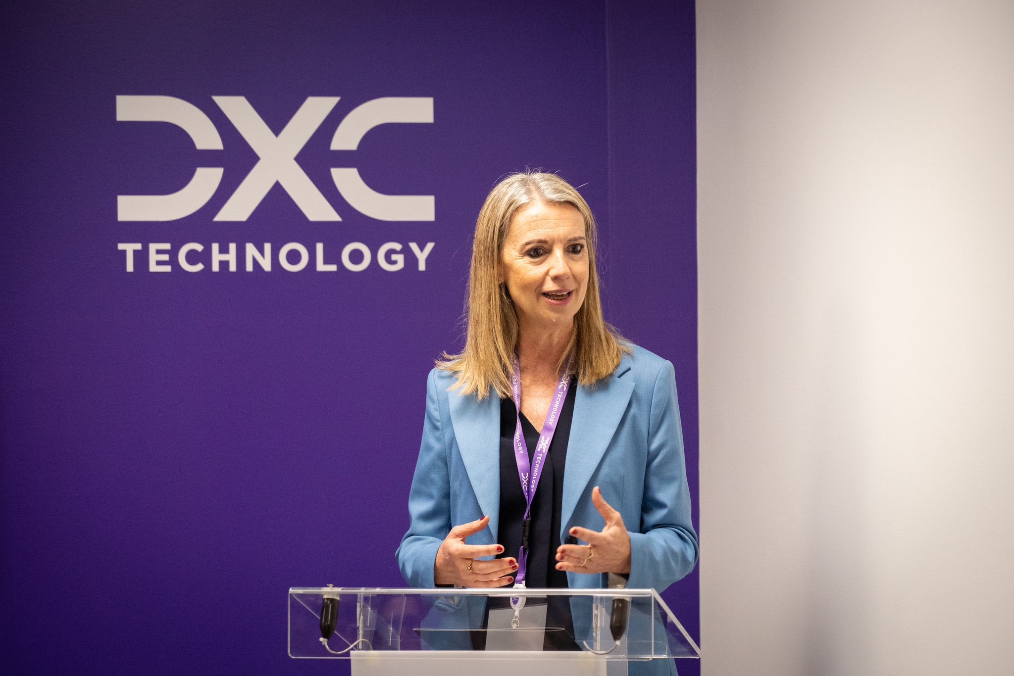 Fotografia Inauguración DXC Technology