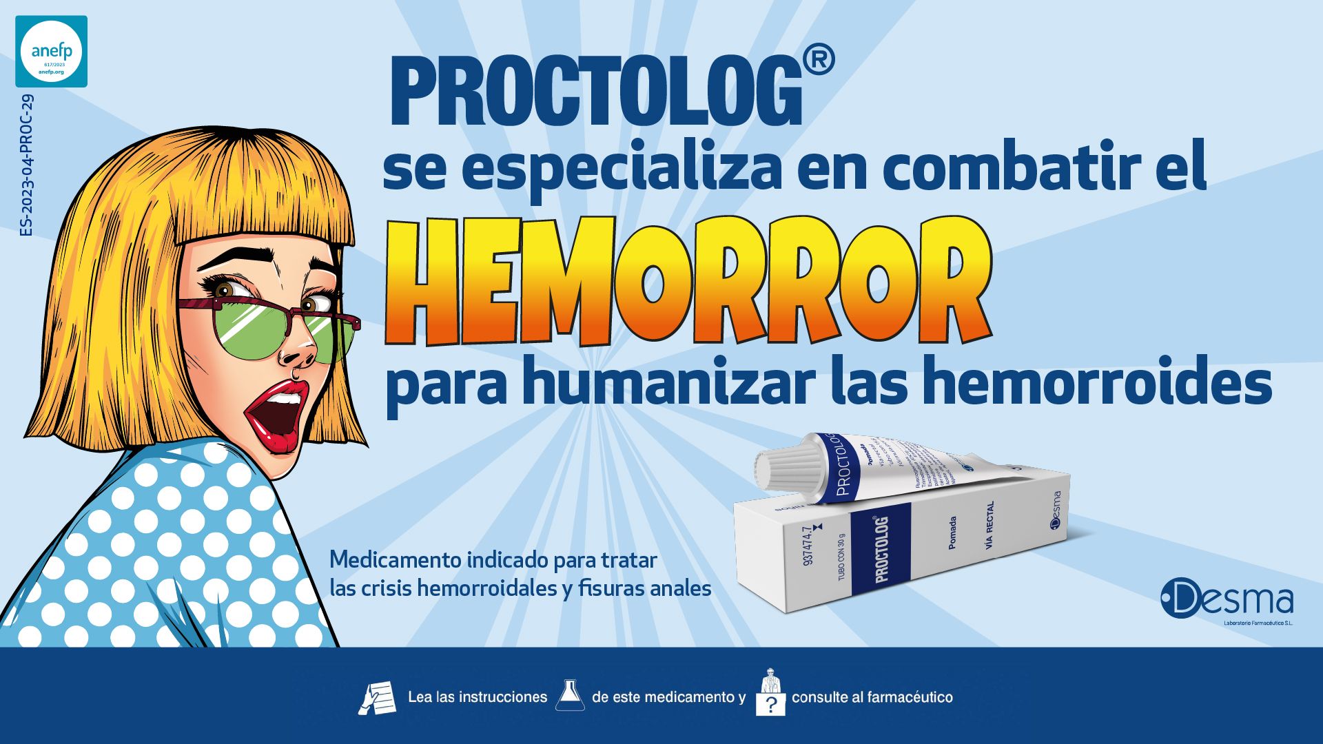 Combatir el 'Hemorror' para humanizar las hemorroides, por Laboratorios Desma