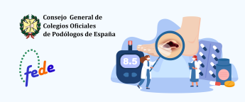 El Consejo General de Colegios Oficiales de Podólogos y la FEDE  renuevan su colaboración poniendo el foco en el  "pie diabético"