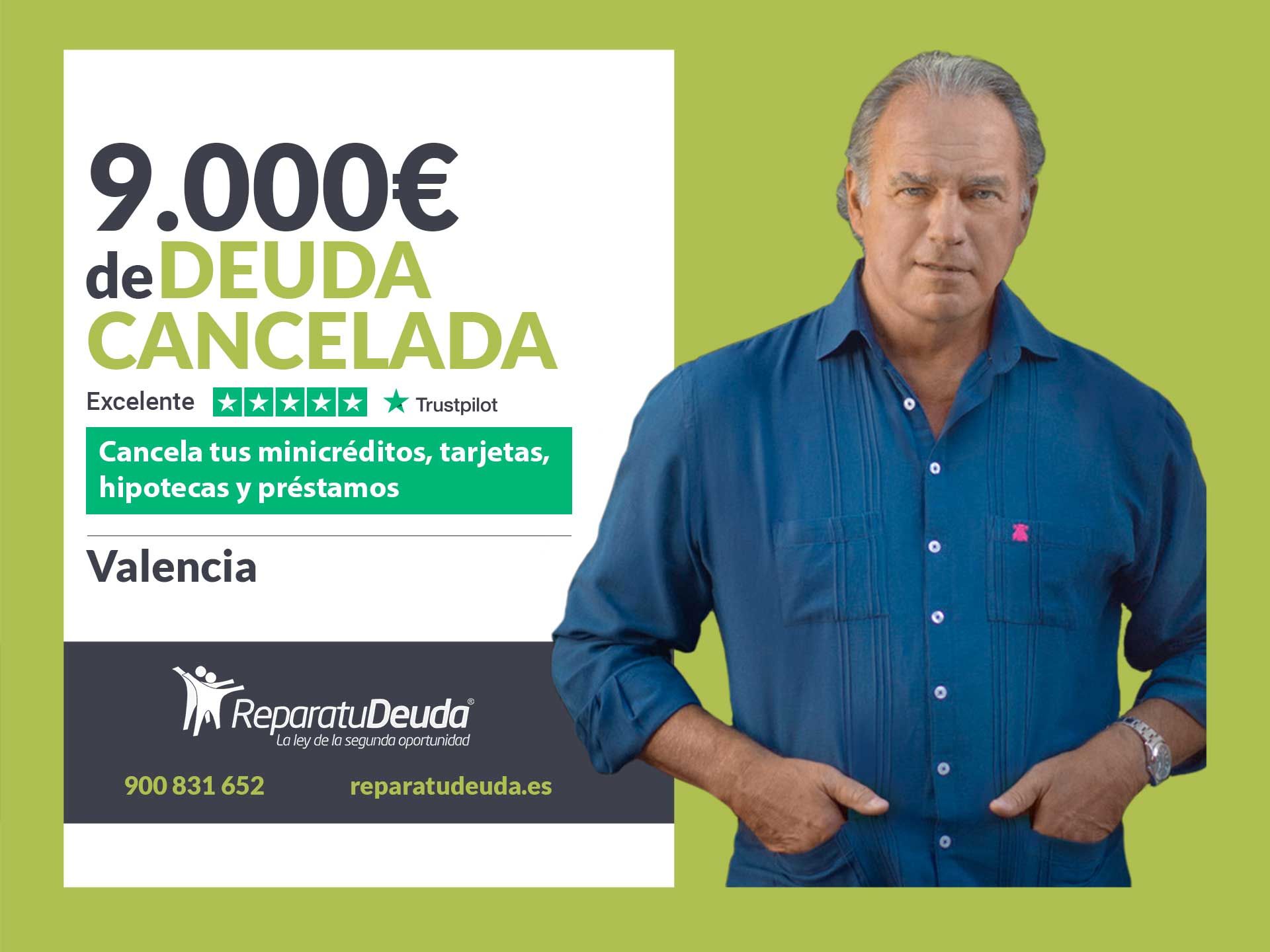 Repara tu Deuda Abogados cancela 9.000? en Valencia con la Ley de Segunda Oportunidad