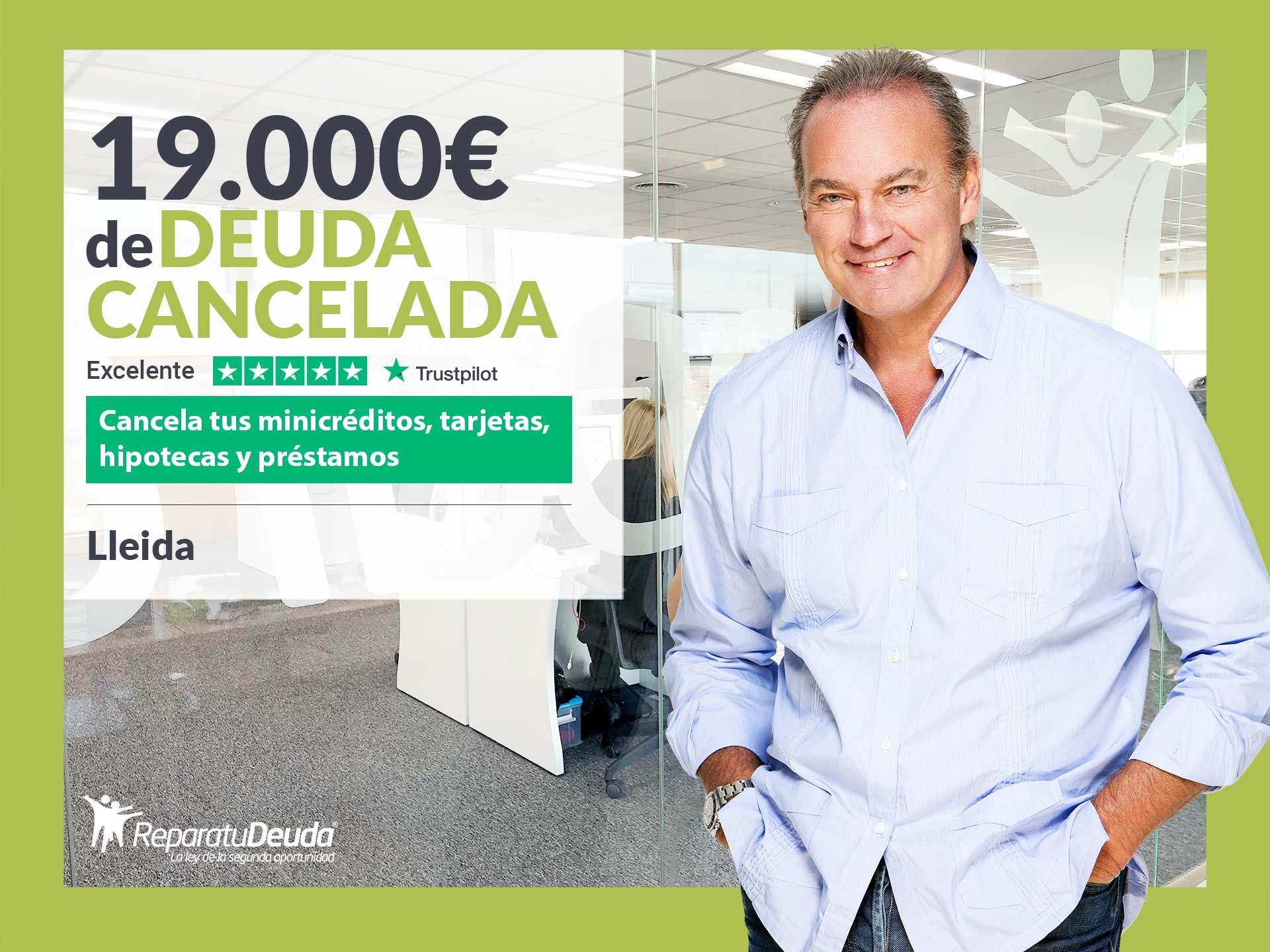 Fotografia Repara tu Deuda Abogados cancela 19.000 € en Lleida