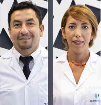 Héctor Fariña y Lourdes Ruiz, oftalmólogos de Policlínica