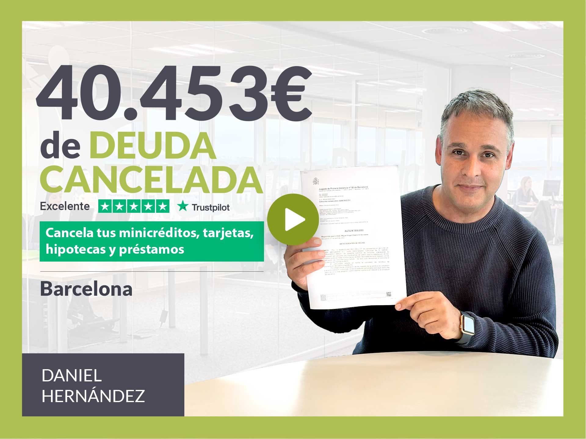 Fotografia Repara tu Deuda Abogados cancela 40.453 € en Barcelona