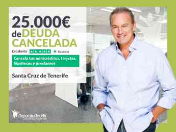 Repara tu Deuda Abogados cancela 25.000€ en  Tenerife (Canarias) con la Ley de Segunda Oportunidad