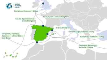 Foro Marítimo Mundial: un estudio identifica las ocho rutas verdes con mayor potencial hacia y desde España