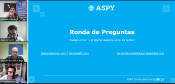 Más de 500 profesionales participan en el webinar de ASPY sobre estrés térmico