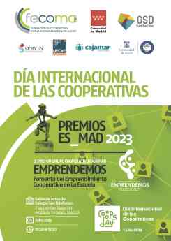El día 1 de julio, FECOMA celebra el Día Internacional de las Cooperativas y entrega los Premios ES_MAD 2023 