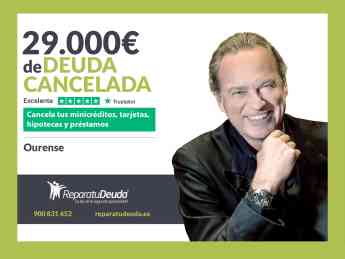 Repara tu Deuda Abogados cancela 29.000€ en Ourense (Galicia) con la Ley de Segunda Oportunidad