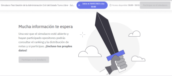 Más de 7000 opositores ya han reservado su plaza en el mayor simulacro online hasta la fecha
