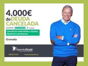 Repara tu Deuda Abogados cancela 4.000€ en Granada (Andalucía) con la Ley de Segunda Oportunidad