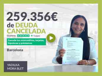 Repara tu Deuda Abogados cancela 259.356 € en Barcelona (Cataluña)