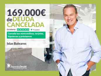 Repara tu Deuda Abogados cancela 169.000 € en Baleares con la Ley