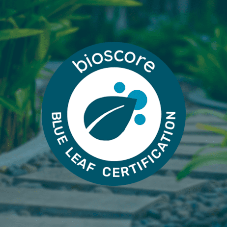 Fotografia Certificado Blue Leaf Bioscore 1