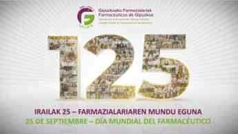 Más de 1.200 farmacéuticas y farmacéuticos guipuzcoanos conmemoran el lunes el Día Mundial de la profesión