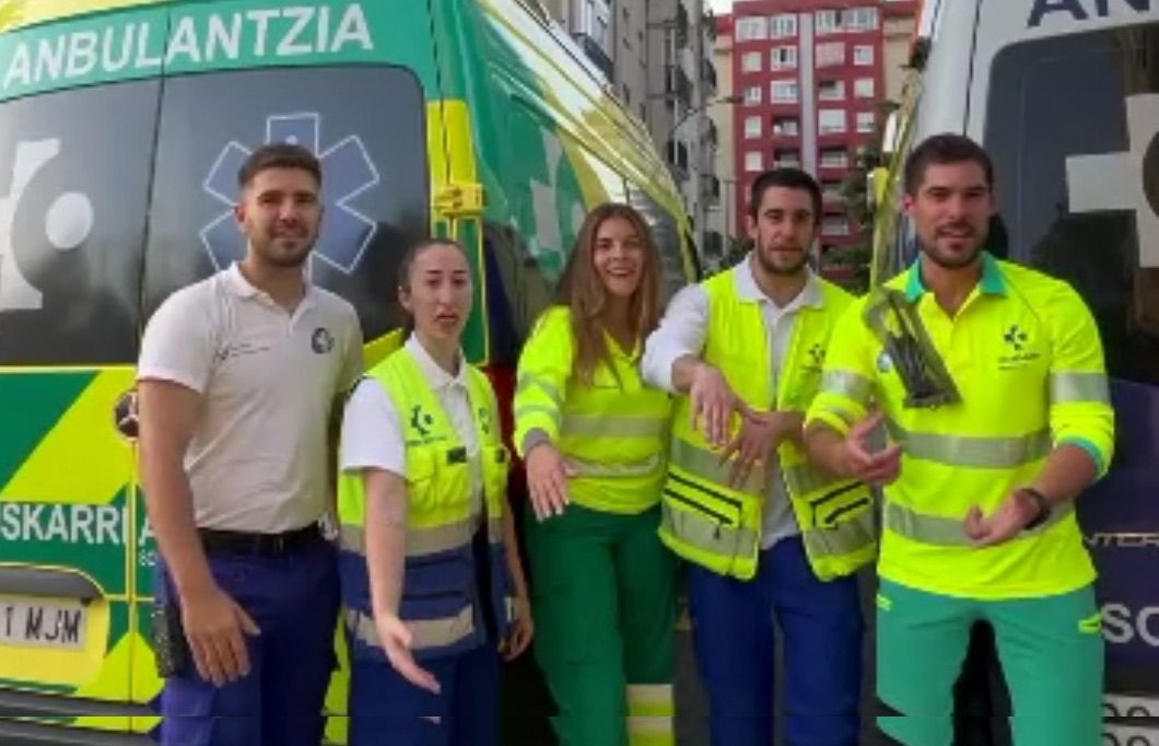 Enfermeras y técnicos de emergencias sanitarias de Gipuzkoa lanzan su ‘Rap de Emergencias’