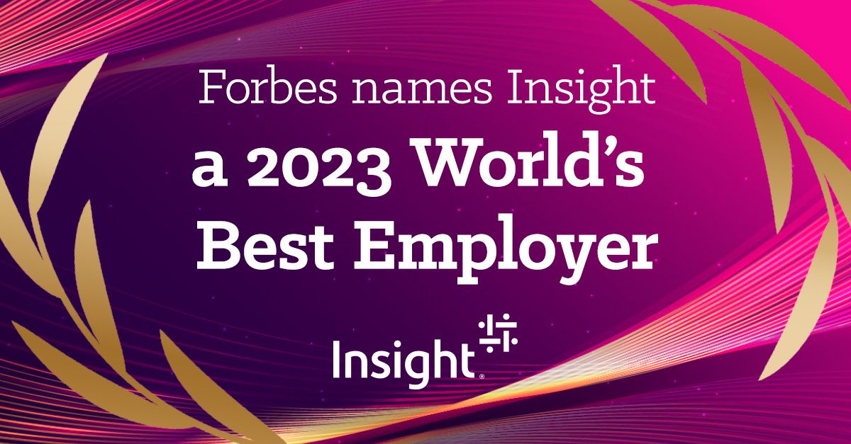 Forbes nombra a Insight como Worlds Best Employer de 2023