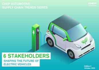 CHEP Automotive publica su tercer informe sobre las tendencias en la cadena de suministro