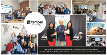 Tempel Group recibe el reconocimiento por su destacada gestión de su Premium Partner Moxa