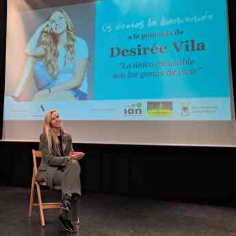 La atleta paralímpica Desirée Vila protagoniza una jornada para impulsar la inclusión laboral de las personas con discapacidad en Navarra