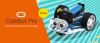 Nuevo Cutebot Pro, la evolución del cochecito más popular para micro:bit