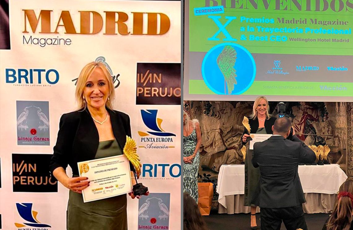 Dra. Gracia Moreno Premio a la Trayectoria Profesional Madrid Magazine