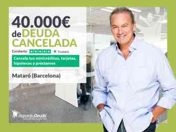 Repara tu Deuda Abogados cancela 40.000€ en Mataró (Barcelona) con la Ley de Segunda Oportunidad