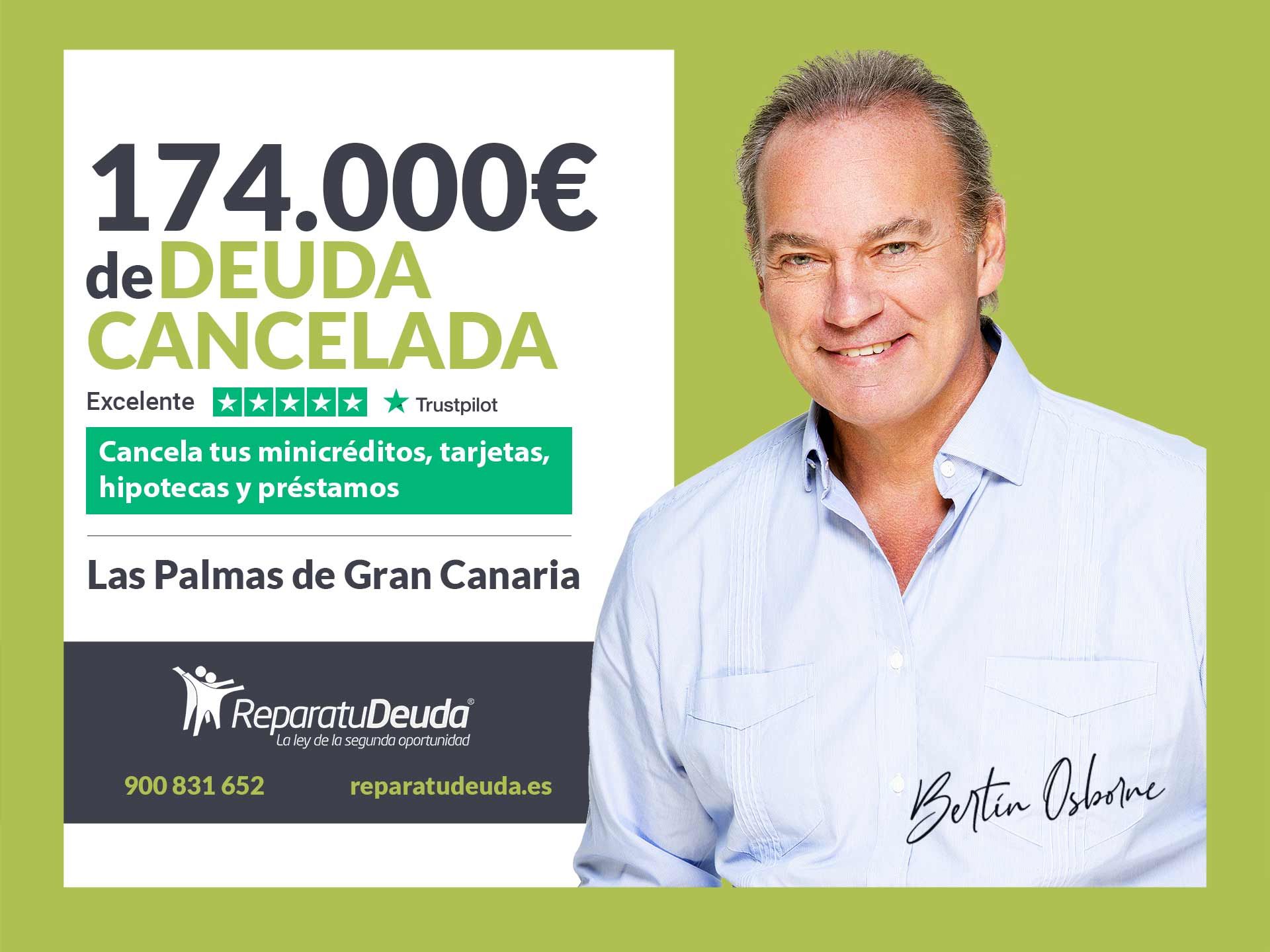 Repara tu Deuda Abogados cancela 174.000? en Las Palmas de Gran Canaria con la Ley de Segunda Oportunidad