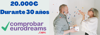 EuroDreams realizará hoy su primer sorteo que ofrece la posibilidad de ganar 20.000€ mensuales durante 30 años