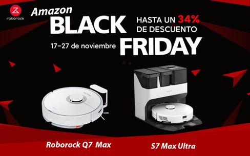 Oferta de Black Friday de Roborock: Precios bajos en S7 Max Ultra y Q7 MAX
