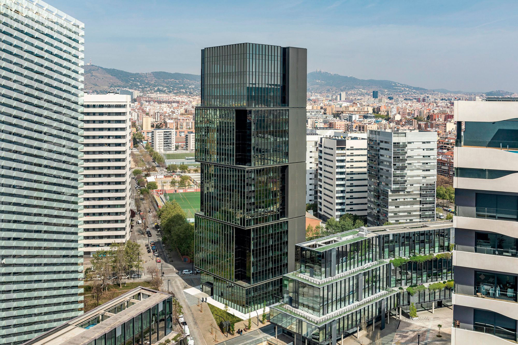Torre Plaza Europa, un edificio sostenible de oficinas en altura que implementa BIM