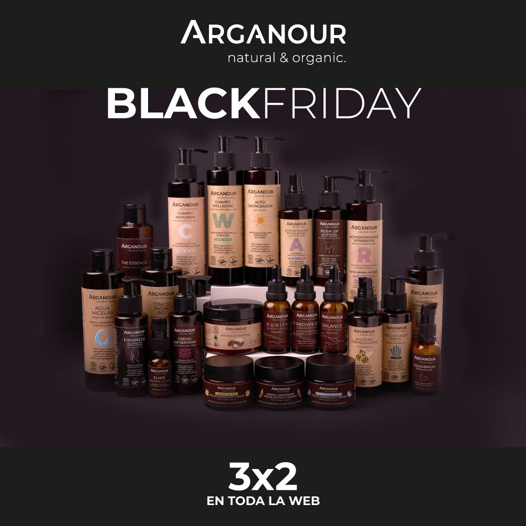 En Arganour regalan un producto "por la cara" en el Black Friday 