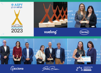 ASPY reconoce a las empresas con mejores prácticas de prevención de Riesgos Laborales en la XIII edición de los Premios Xcellens 