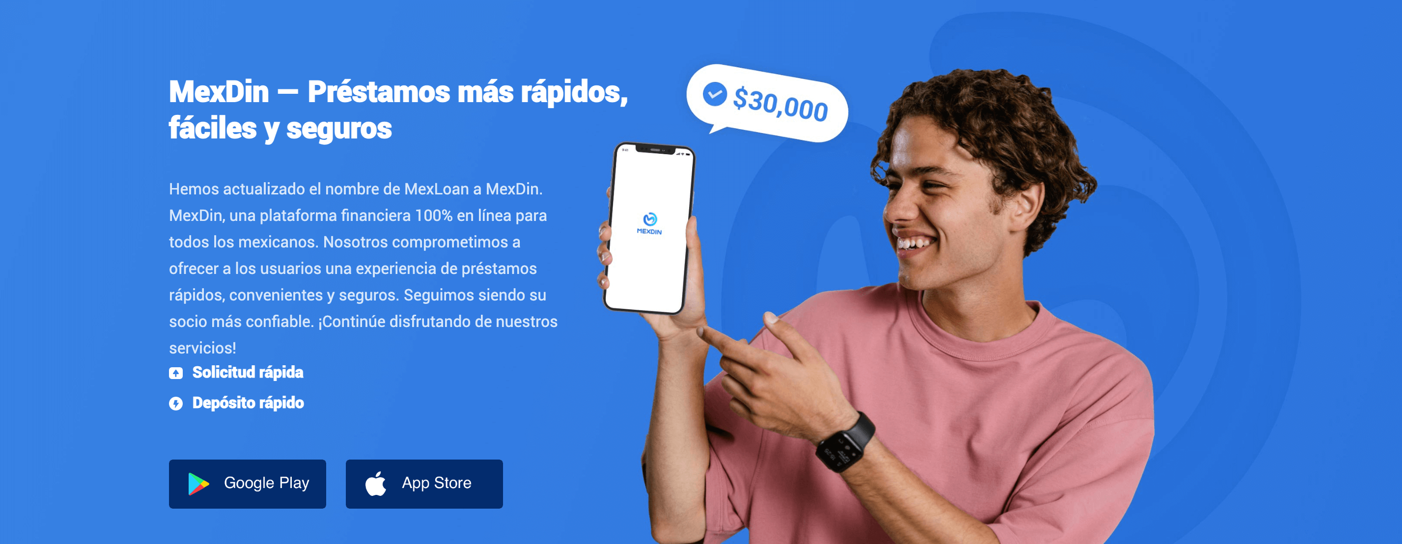 Fuente: sitio web oficial de MexDin Fuente: sitio web oficial de MexDin