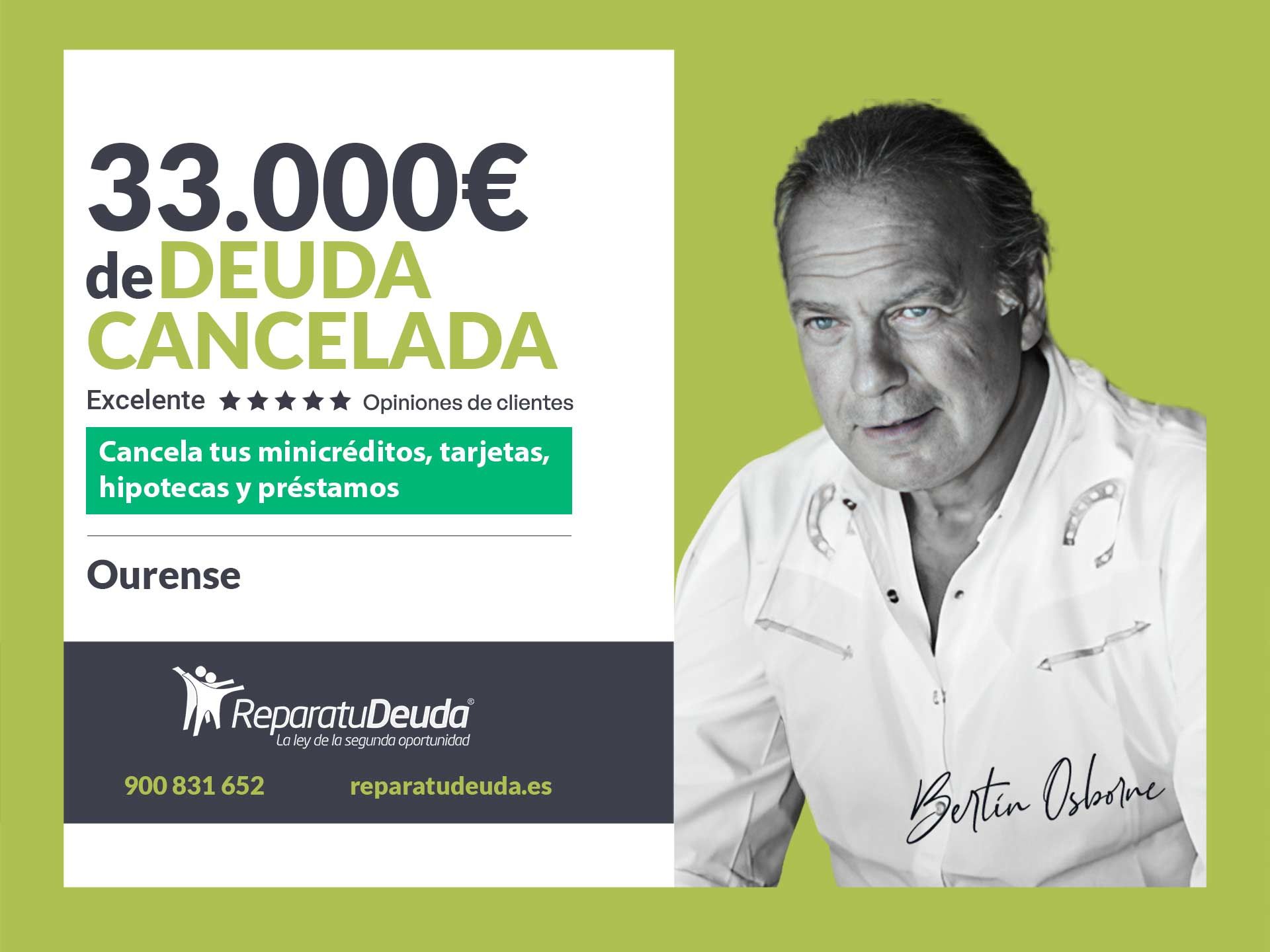 Fotografia Repara tu Deuda Abogados cancela 33.000€ en Ourense